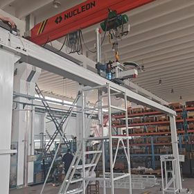 三軸桁架自動線